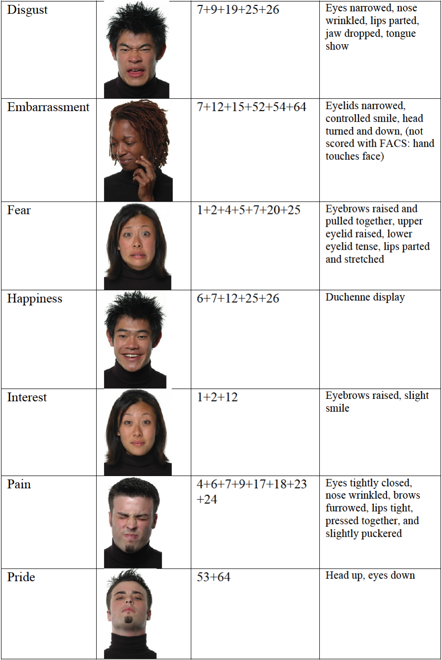 Examples Of Facial Expressions 121